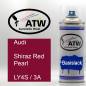 Preview: Audi, Shiraz Red Pearl, LY4S / 3A: 400ml Sprühdose, von ATW Autoteile West.